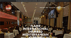 Desktop Screenshot of flameinternational.com