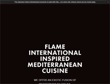 Tablet Screenshot of flameinternational.com
